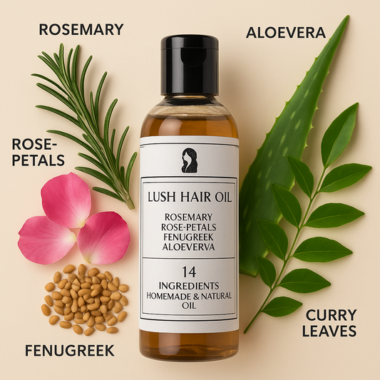 Lush Hair Oil   (All Natural)